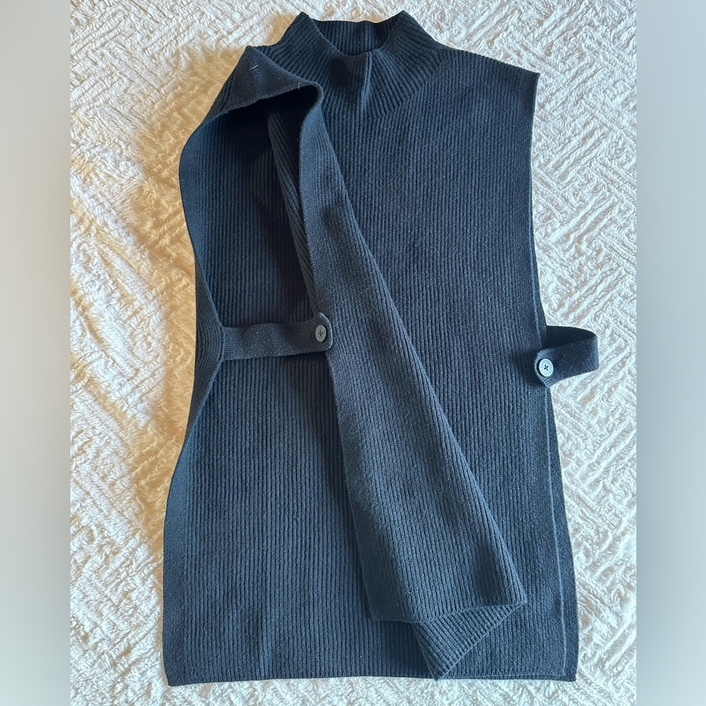 Women’s Banana Republic Black Sleeveless Sweater size M/L - Picture 7 of 9